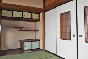 リフォームした住宅の建具 信州 下條村 丸正木工所