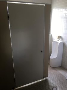 トイレブースを直しました 信州 下條村 丸正木工所