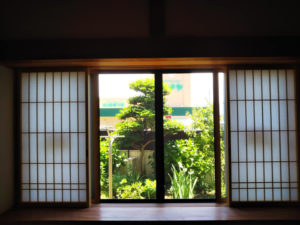 出窓に障子を作りました 信州 下條村 丸正木工所