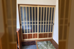 オーダーメイドの建具を作らせて頂きました 信州 下條村 丸正木工所