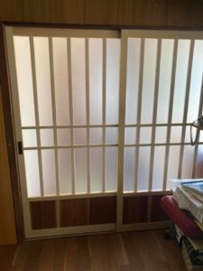 オーダーメイドの建具を作らせて頂きました 信州 下條村 丸正木工所