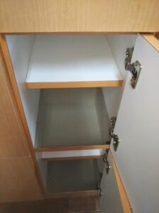 某施設の下駄箱の製作 信州 下條村 丸正木工所