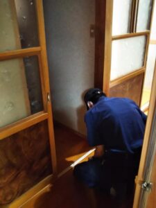 年配のご夫婦のお宅です。 信州 下條村 丸正木工所