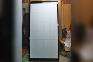 障子貼りの仕事をしています。 信州 下條村 丸正木工所