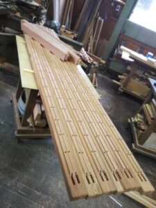 障子を作っています。 信州 下條村 丸正木工所
