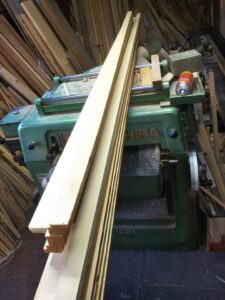 両面組子を作っています。 信州 下條村 丸正木工所