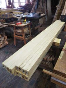 両面組子を作っています。 信州 下條村 丸正木工所