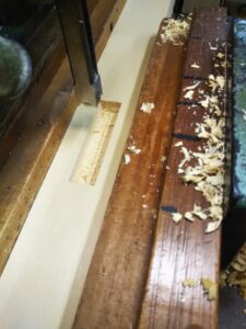 両面組子を作っています。 信州 下條村 丸正木工所