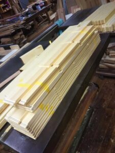 両面組子を作っています。 信州 下條村 丸正木工所