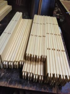 両面組子を作っています。 信州 下條村 丸正木工所