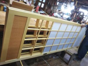 両面組子を作っています。 信州 下條村 丸正木工所