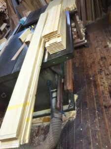 両面組子を作っています。 信州 下條村 丸正木工所