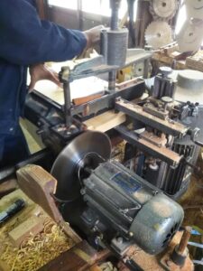 両面組子を作っています。 信州 下條村 丸正木工所