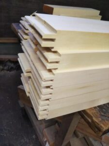 両面組子を作っています。 信州 下條村 丸正木工所