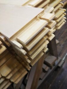 両面組子を作っています。 信州 下條村 丸正木工所