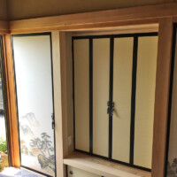 仏間 襖４枚折戸 信州 下條村 丸正木工所