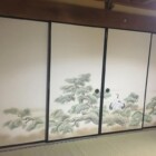 襖の貼り替えをさせて頂きました。 信州 下條村 丸正木工所