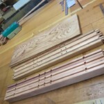 障子を作っています。 信州 下條村 丸正木工所