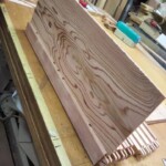 障子を作っています。 信州 下條村 丸正木工所