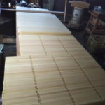 両面組子を作っています。 信州 下條村 丸正木工所
