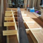 両面組子を作っています。 信州 下條村 丸正木工所
