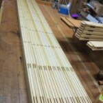 両面組子を作っています。 信州 下條村 丸正木工所
