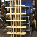 両面組子を作っています。 信州 下條村 丸正木工所