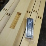 両面組子を作っています。 信州 下條村 丸正木工所