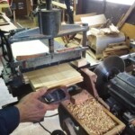 両面組子を作っています。 信州 下條村 丸正木工所