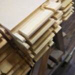 両面組子を作っています。 信州 下條村 丸正木工所