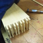 両面組子を作っています。 信州 下條村 丸正木工所