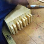 両面組子を作っています。 信州 下條村 丸正木工所
