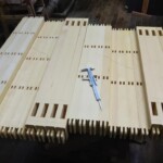 両面組子を作っています。 信州 下條村 丸正木工所