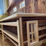 下條の檜と杉で、製作していた製品を納入してきました。 下條の檜と杉で、製作していた製品を納入してきました。 信州 下條村 丸正木工所