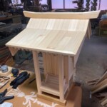 息子が制作していたお祠ですが、完成間際まで出来ました。下條村 丸正木工所 息子が制作していたお祠ですが、完成間際まで出来ました。下條村 丸正木工所