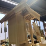 息子が制作していたお祠ですが、完成間際まで出来ました。下條村 丸正木工所 息子が制作していたお祠ですが、完成間際まで出来ました。下條村 丸正木工所