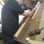 中透きを製作しています。 下條村 丸正木工所