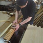 中透きを製作しています。 下條村 丸正木工所