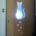 猫の扉を納品してきました。 下條村 丸正木工所