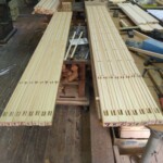 障子を製作しています。 下條村 丸正木工所