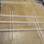 障子の組子(骨)を作っています。 下條村 丸正木工所