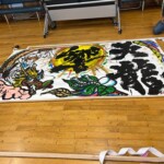 イラスト書道家『和全』さんの作品を飾る為の、パネル製作の依頼がありました。下條村 丸正木工所