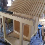 お祠を製作しています。 下條村 丸正木工所