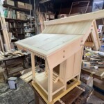 御祠製作して、次は板金に出します。 下條村 丸正木工所