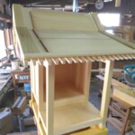 お祠を製作しています。 下條村 丸正木工所