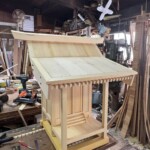 御祠製作して、次は板金に出します。 下條村 丸正木工所