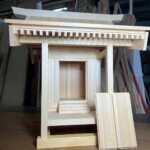 御祠製作して、次は板金に出します。 下條村 丸正木工所