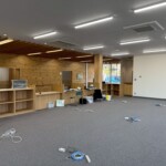 公共施設のカウンターを製作させて頂きました。 下條村 丸正木工所