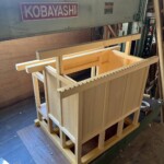 氏神様のお祠を製作しています 下條村 丸正木工所