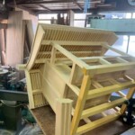 氏神様のお祠を製作しています 下條村 丸正木工所